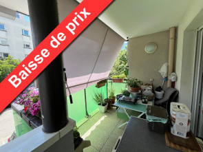 Appartement en vente &agrave; Echirolles / 2 pi&egrave;ces 46 m&sup2;